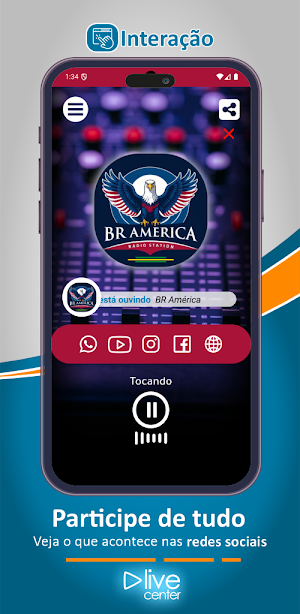 Rádio BR América Screenshot 1