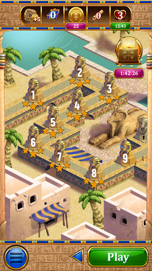 Card of the Pharaoh - Free Solitaire Card Game Screenshot 2
