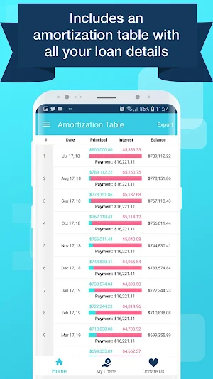Finance Simulator: Loans & Interests Calculator Screenshot 3