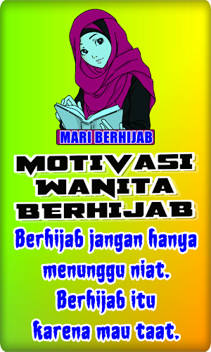 Kata motivasi wanita berhijab Screenshot 1