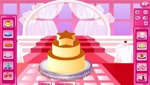 Cake wedding Decoration game Screenshot 1