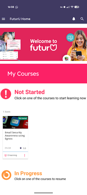 FuturU - Healthcare Training Screenshot 0