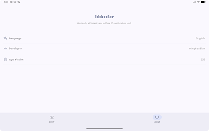 Idchecker Screenshot 2