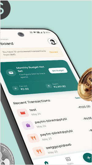Fiyex: Private Expense Tracker Screenshot 1