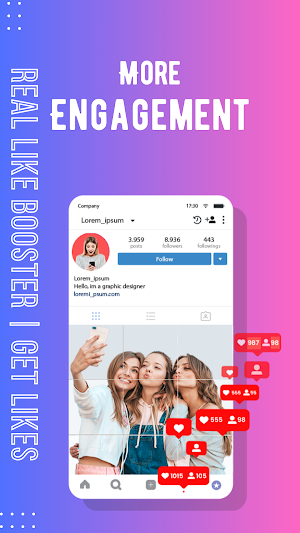 Get Likes Booster Screenshot 2