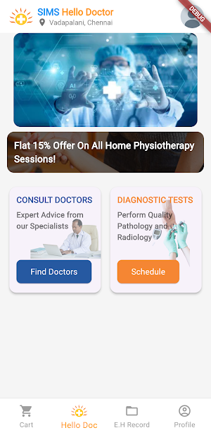 SIMS HELLO DOCTOR Screenshot 1