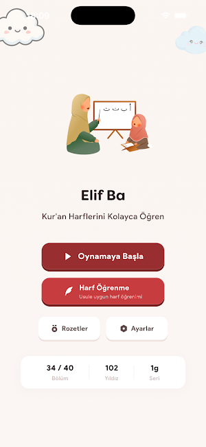 Elif Ba Öğrenme Screenshot 0
