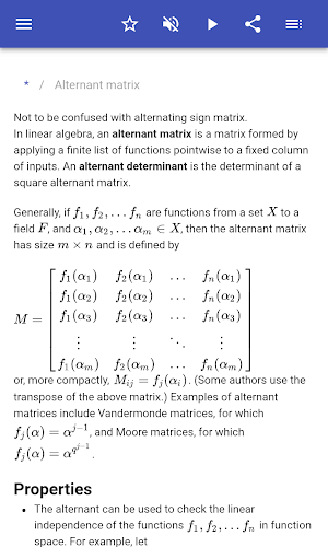Types of matrices Screenshot 1