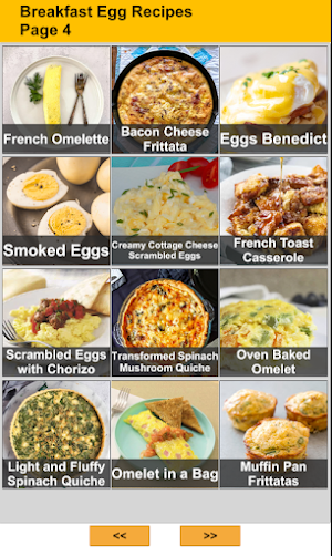 Egg Breakfast Recipes Screenshot 3