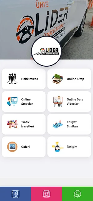Ünye Lider Sürücü Kursu Screenshot 0