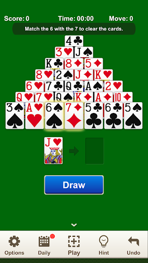 Solitaire Pyramid - Card Games Screenshot 1