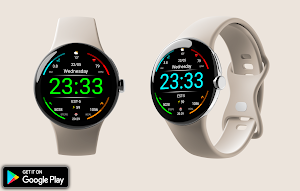 Digital Skort Watch Face Screenshot 1