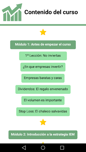 Curso y estrategia de Bolsa de Screenshot 3