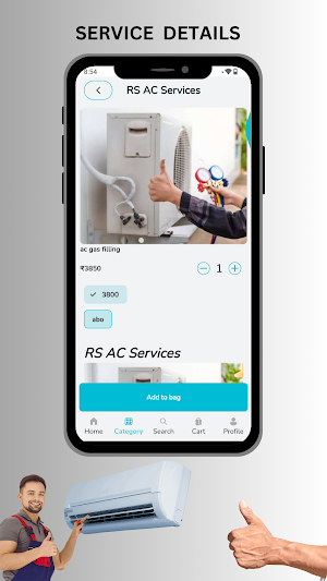 RS AC SERVICES Screenshot 2