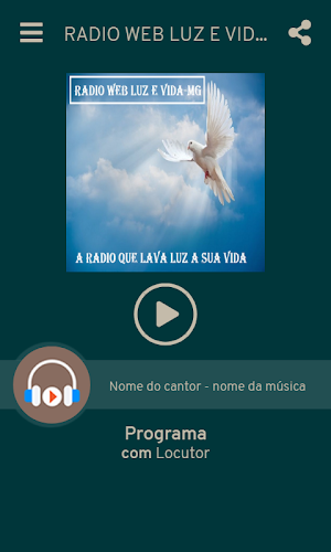 RADIO WEB LUZ E VIDA Screenshot 2