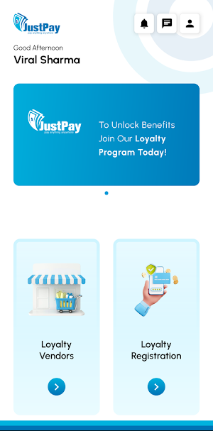 JustPay Screenshot 1