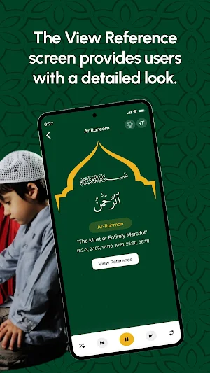 99 Names of Allah & Meanings Screenshot 3