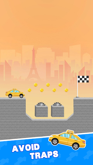 Draw Bridge Line: Save the Car Screenshot 1