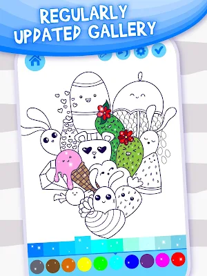 Doodle Coloring Book Screenshot 2