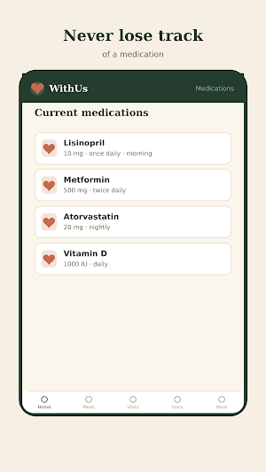 WithUs: Aging Parent Care Screenshot 2