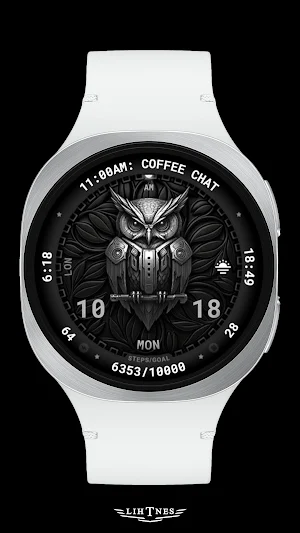 Owl Watch Face 111 Screenshot 2