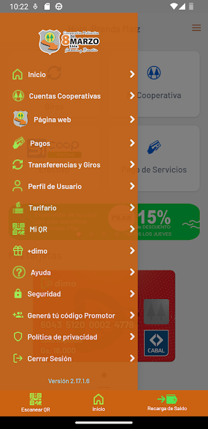8 de Marzo Digital Screenshot 1
