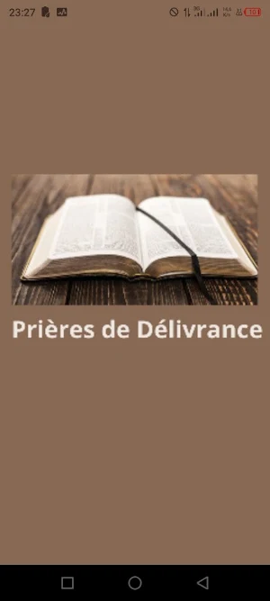Prieres de delivrance Screenshot 0
