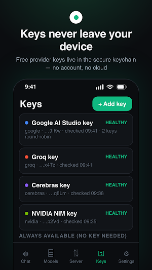 FreeLLMAPI: Every AI Model Screenshot 3