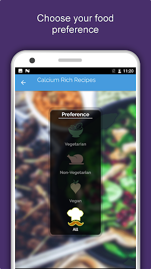 Calcium Rich Food Recipes: Healthy Offline Book Screenshot 0