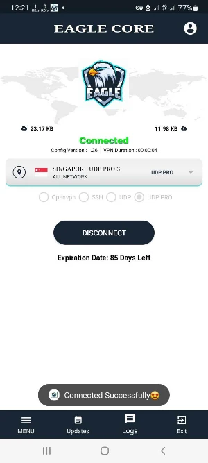 EAGLE CORE Screenshot 1