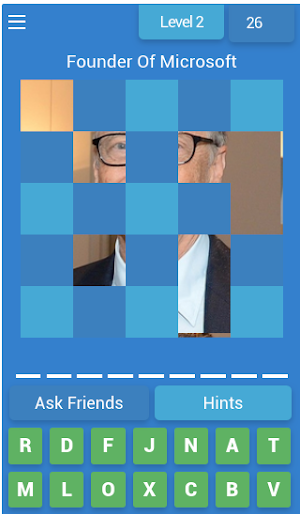Famous People Quiz - Hollywood Actor Quiz Screenshot 2
