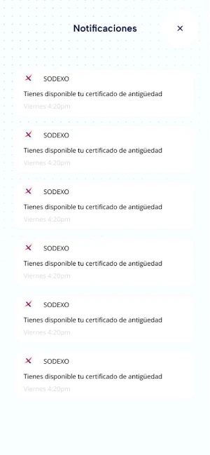 MiSodexo Screenshot 1