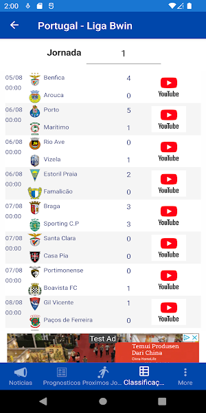 Primeira Liga Portugal Screenshot 3