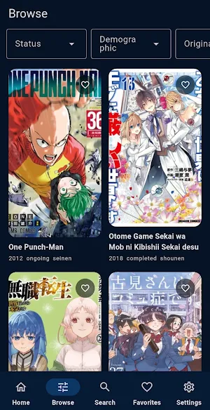 Tachimanga : Manga & Anime Screenshot 1