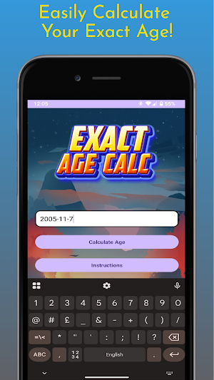 Exact Age Calc Screenshot 1