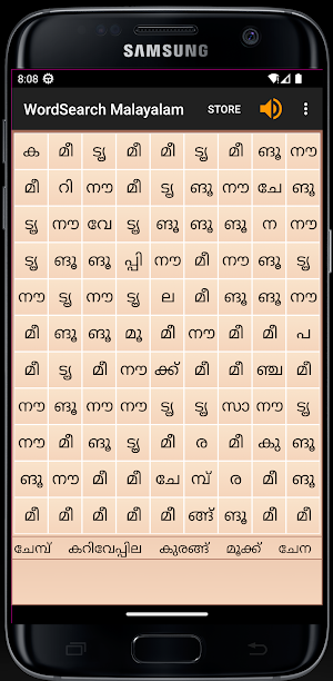 WordSearch - Malayalam Screenshot 2