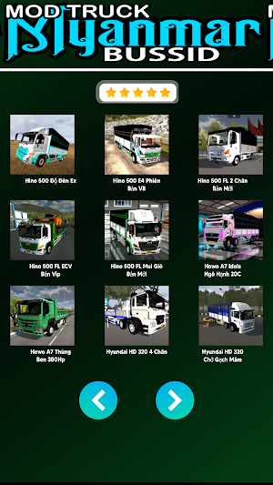 Mod Bussid Truck Myanmar Screenshot 2