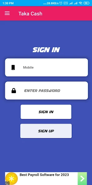 Taka Cash - TKCash Screenshot 1