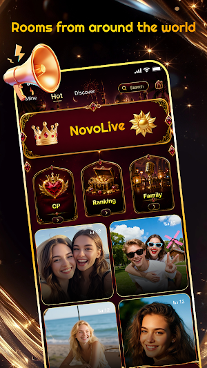 NovoLive - Group Voice Room Screenshot 0