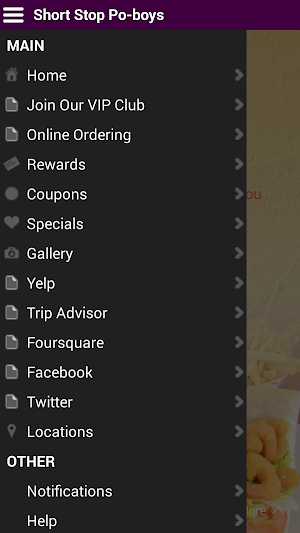 Short Stop Poboys Screenshot 1
