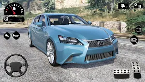Lexus Car Simulator: Offroad Lexus Car Drive Screenshot 2