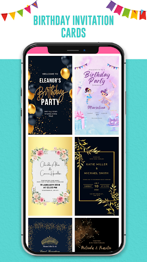 Birthday Invitation Card Maker Screenshot 2