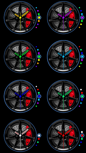 Sport Star Rim Watch Face Screenshot 0