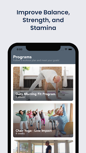 Gentle Exercises for Seniors Screenshot 1