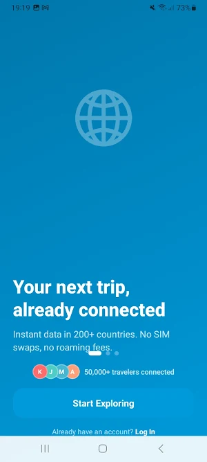 Click Mobile – eSIM & Airtime Screenshot 0