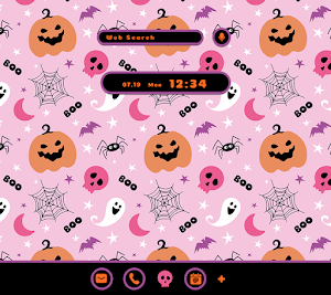 Halloween Sweets Theme +HOME Screenshot 0