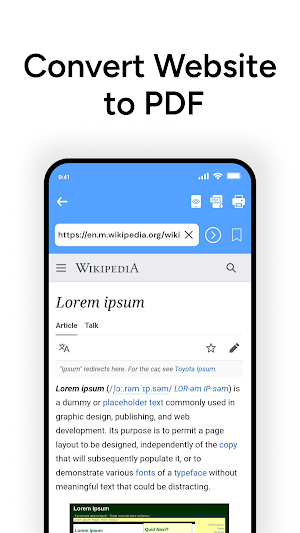 Save Website as PDF Screenshot 1