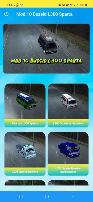 Mod 10 Bussid L300 Sparta Screenshot 0