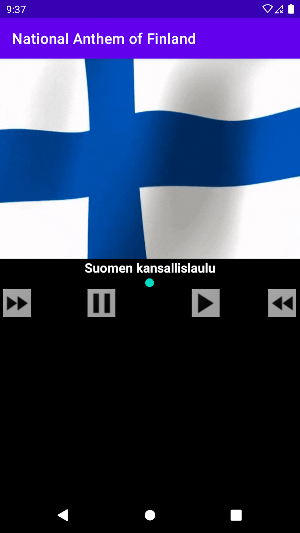 National Anthem of Finland Screenshot 1