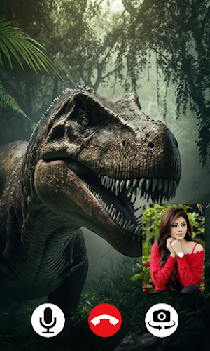 Jurassic World Fake Call Dino Screenshot 1